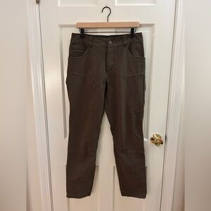 KUHL Resistor Pant Men’s Tapered Pant 31x32 Brown Outdoor Hiking Climbing